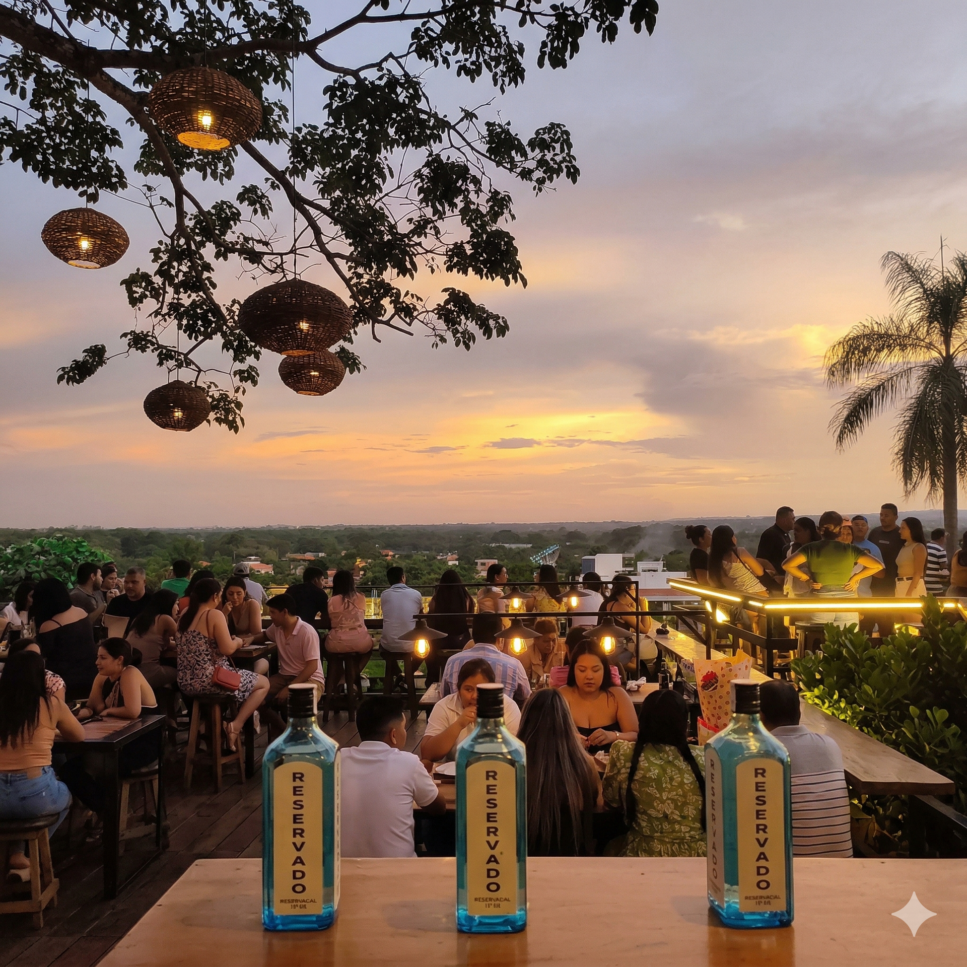 Tragos y Comida en El Mirador 1714